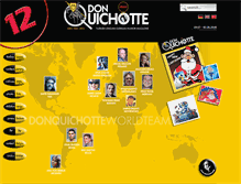 Tablet Screenshot of donquichotte.org